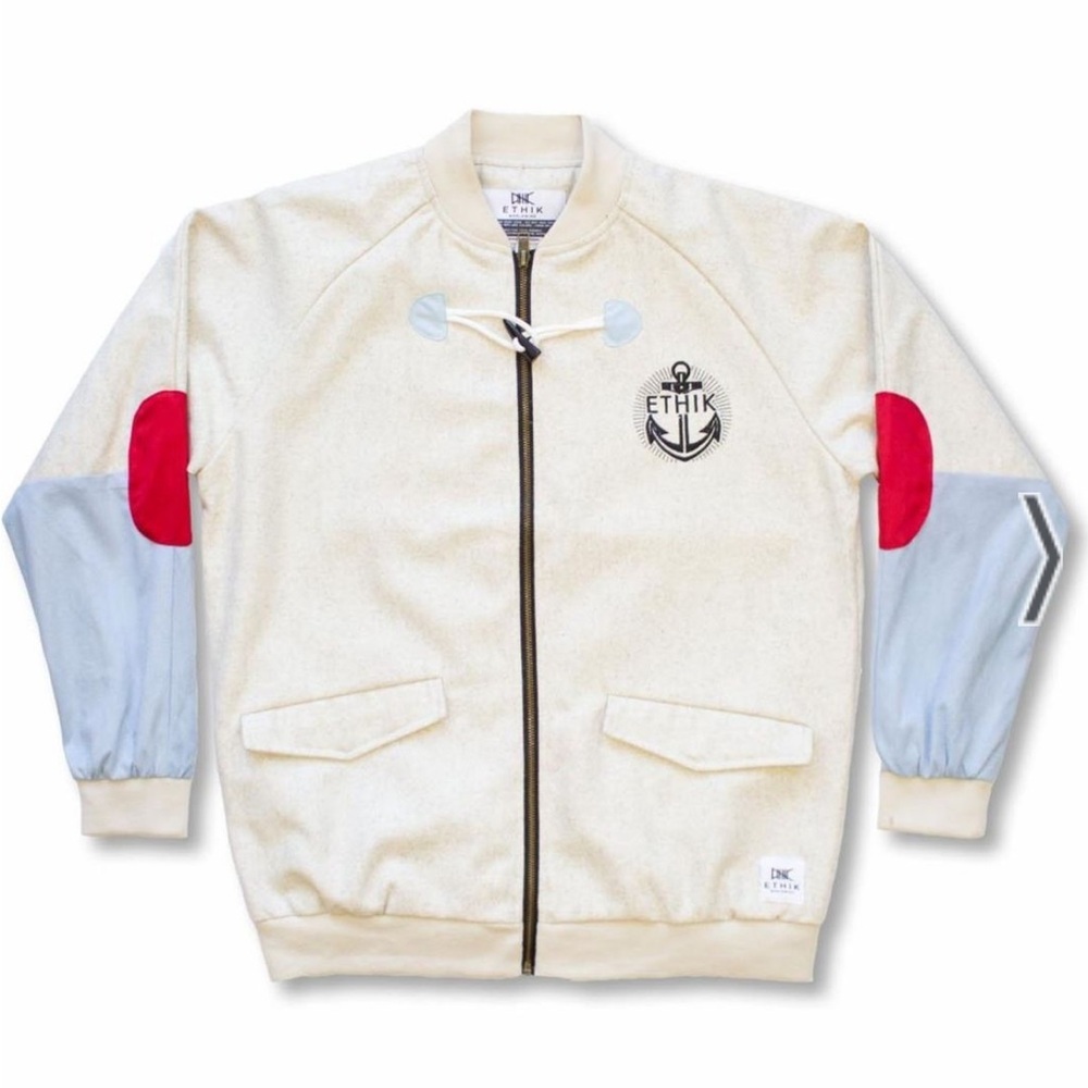 Ethik Cream Yacht Club Jacket size L